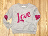 Love Crew Neck Bella Sweatshirt